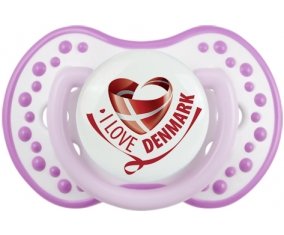 I Love Denmark Sucete LOVI Dynamic Blanc-mauve classique