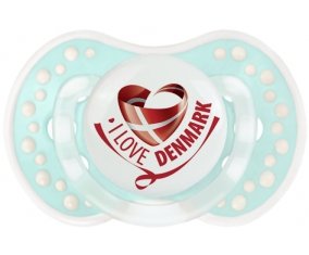 I Love Denmark Sucete LOVI Dynamic Retro-turquoise-lagon classique