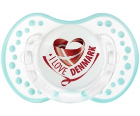 I Love Denmark Sucete LOVI Dynamic Retro-blanc-lagon classique