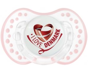 I Love Denmark Sucete LOVI Dynamic Retro-blanc-rose-tendre classique
