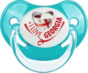 I Love Georgia : Sucette Physiologique personnalisée