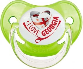 I Love Georgia Sucete Physiologique Vert classique