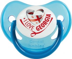 I Love Georgia Sucete Physiologique Bleue phosphorescente