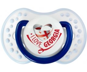 I Love Georgia Tétine LOVI Dynamic Marine-blanc-bleu classique