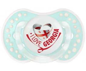 I Love Georgia Tétine LOVI Dynamic Retro-turquoise-lagon classique