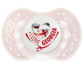 I Love Georgia Tétine LOVI Dynamic Retro-rose-tendre classique