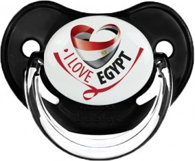 I Love Egypt Sucette Physiologique Noir classique
