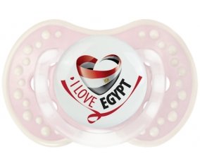 I Love Egypt Sucette LOVI Dynamic Retro-rose-tendre classique