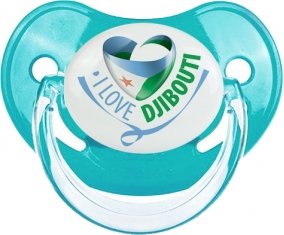 I Love Djibbouti : Sucette Physiologique personnalisée