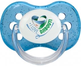 I Love Djibbouti : Tétine Cerise personnalisée