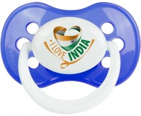 I Love India : Sucette Anatomique personnalisée