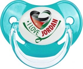 I Love Jordan : Sucette Physiologique personnalisée