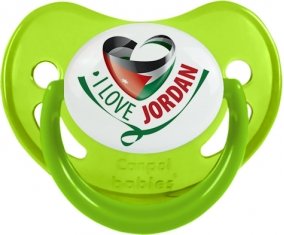 I Love Jordan Sucete Physiologique Vert phosphorescente