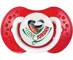 I Love Jordan Tétine LOVI Dynamic Blanc-rouge classique
