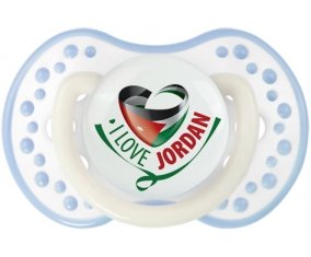 I Love Jordan Tétine LOVI Dynamic Blanc-cyan classique