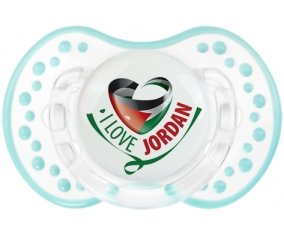 I Love Jordan Tétine LOVI Dynamic Retro-blanc-lagon classique