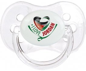 I Love Jordan Sucette Cerise Transparent classique