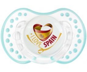 I Love Spain Sucette LOVI Dynamic Retro-blanc-lagon classique