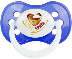 I Love Spain : Sucette Anatomique personnalisée