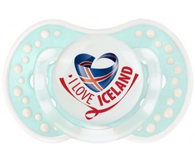 I Love Iceland Sucete LOVI Dynamic Retro-turquoise-lagon classique