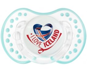 I Love Iceland Sucete LOVI Dynamic Retro-blanc-lagon classique