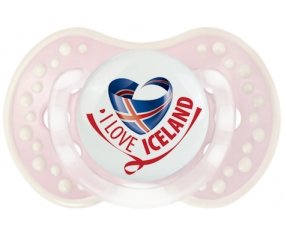I Love Iceland Sucete LOVI Dynamic Retro-rose-tendre classique