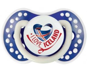 I Love Iceland Sucete LOVI Dynamic Bleu-marine phosphorescente