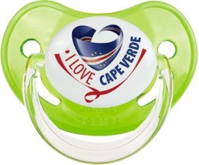 I Love Cape verde Sucete Physiologique Vert classique