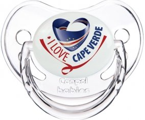 I Love Cape verde Sucete Physiologique Transparent classique