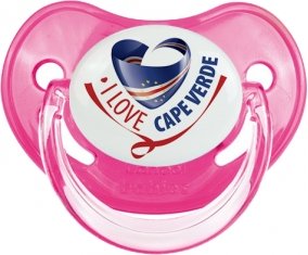 I Love Cape verde Sucete Physiologique Rose classique