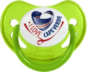 I Love Cape verde Sucete Physiologique Vert phosphorescente