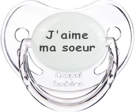 J'aime ma soeur: Sucette Physiologique-su7.fr