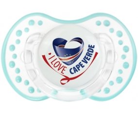 I Love Cape verde Tétine LOVI Dynamic Retro-blanc-lagon classique