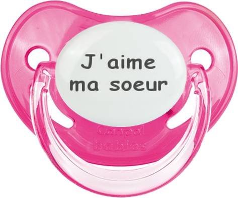 J'aime ma soeur: Sucette Physiologique-su7.fr