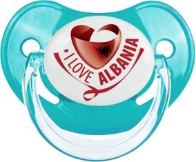 I Love Albania : Sucette Physiologique personnalisée