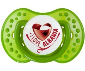 I Love Albania : Sucette LOVI Dynamic personnalisée