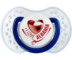 I Love Albania Sucette LOVI Dynamic Marine-blanc-bleu classique