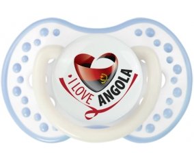 I Love Angola Sucete LOVI Dynamic Blanc-cyan classique