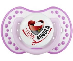 I Love Angola Sucete LOVI Dynamic Blanc-mauve classique