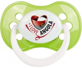 I Love Angola Sucete Anatomique Vert classique