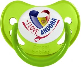 I Love Andora Sucete Physiologique Vert phosphorescente