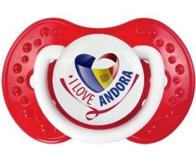 I Love Andora Tétine LOVI Dynamic Blanc-rouge classique