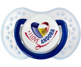 I Love Andora Tétine LOVI Dynamic Marine-blanc-bleu classique