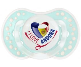 I Love Andora Tétine LOVI Dynamic Retro-turquoise-lagon classique