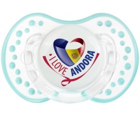 I Love Andora Tétine LOVI Dynamic Retro-blanc-lagon classique