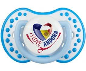 I Love Andora Tétine LOVI Dynamic Blanc-bleu phosphorescente