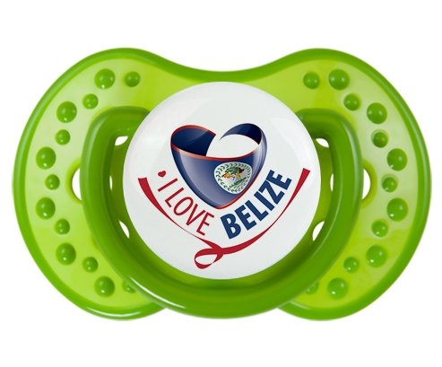I Love Belize Sucete LOVI Dynamic Vert classique