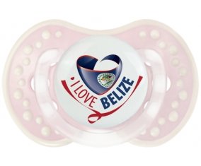 I Love Belize Sucete LOVI Dynamic Retro-rose-tendre classique