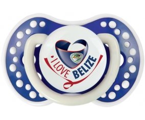 I Love Belize Sucete LOVI Dynamic Bleu-marine phosphorescente