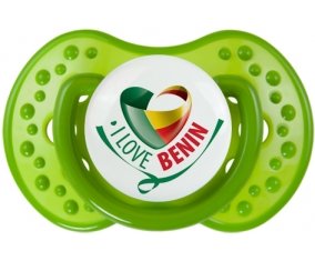 I Love Benin Sucette LOVI Dynamic Vert classique